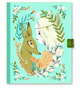 Блокнот с замочком - Люсиль (Djeco, DD03610)