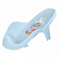 Горка для купания детей с декором, цвет светло-голубой (Бытпласт, 431308331) - миниатюра