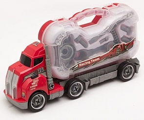 Грузовик с инструментами и световыми эффектами, 10 предметов в наборе (JUNFA TOYS, 661-71)