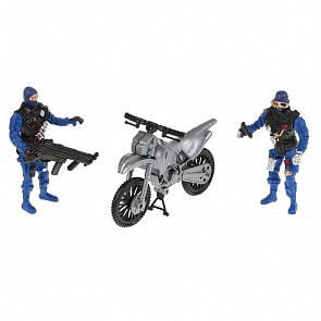 Набор солдатиков - Полиция Омон с оружием (Играем вместе, B1418719-R1)