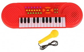 Пианино – Любимые песни из мультфильмов. С микрофоном и функцией записи (Умка,  B1454102-Rsim)