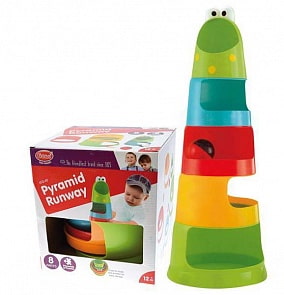 Ведерко-пирамидка, 8 предметов (Gowi, 453-40k)