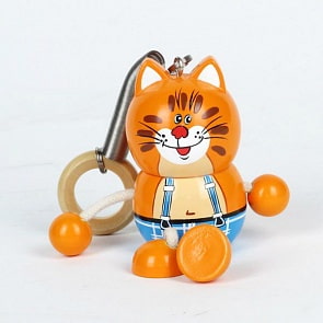 Деревянная фигурка кота Василия (Играем вместе, SJ-Cksim)