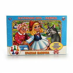 Настольная игра-ходилка - Красная Шапочка (Умка, 4690590112076sim) - миниатюра