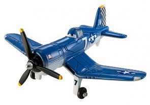 Planes Disney. Коллекционная модель самолета Skipper, металл (Mattel, x9459_skipper)