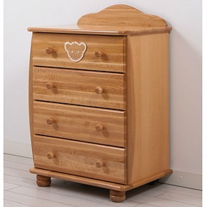 Комод детский Гандылян КО-2012-2 Патрик, натуральный (Гандылян, КО-2012-2_натуральный)