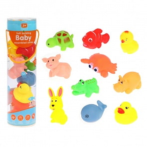 Набор животных для купания, 10 штук (Наша Игрушка, 6234-3)