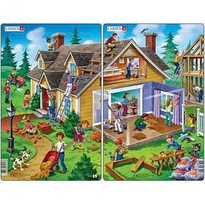 Пазл - Дом (Larsen, U13)