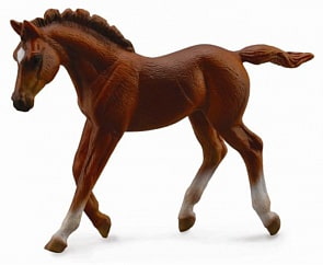 Фигурка Gulliver Collecta - Жеребец каштановый, бегущий (M) (Collecta, 88670b)