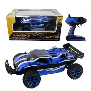 Машина на р/у - Драйв, 4WD, синий (1toy, Т10962)