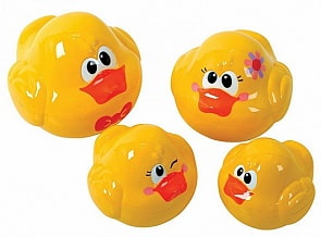 Набор детский для игр в ванной - Утята (Playgo, Play 2430)