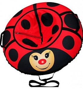 Тюбинг 110 см. дизайн Божья Коровка (Митек, СГ000002219)