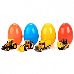 Строительная техника 7,5 см, в яйце, металлическая (Технопарк, SB-17-12-CDU)