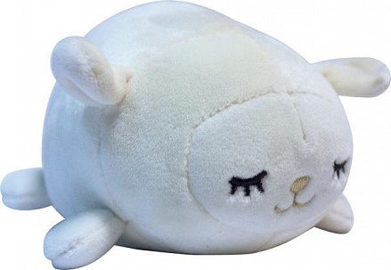 Мягкая игрушка - Овечка белая, 13 см 