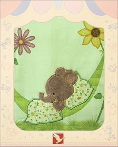 Постельное белье Сладкий сон, 3 предмета, зеленое (Золотой Гусь, 2094-z)