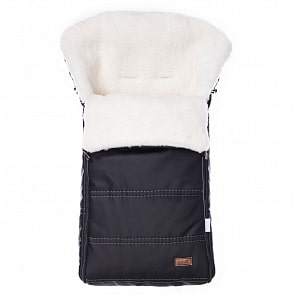 Конверт зимний меховой Nuovita Alpino Lux Bianco, nero/черный (Nuovita, ALPLB_2351)