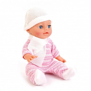 Пупс функциональный – пьет и писает. 30 см, с аксессуарами (Yale Baby, YL1712Lsim)