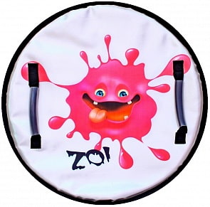 Ледянка Монстрик ZOI с пластиковым дном, цвет розовый, 50см. (RT, 6139RT)