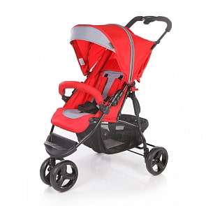 Коляска прогулочная Mira Lite (Jetem, JT005_Red/Dark_Grey)