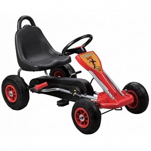 Автомобиль с педалями - Bugati, красный (Bugati, ST00005-RD)