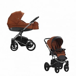 Детская коляска Tito Premium class 2 в 1, шасси хромированная 05 (Bebetto, WB165_05)