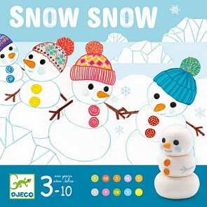 Настольная игра - Снег-снежок (Djeco, 08492/19)