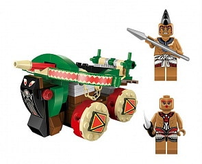 Конструктор с фигурками, 146 деталей (Enlighten Brick, BRICK1304)