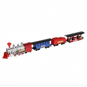 Железная дорога на батарейках, 20 деталей, 1:87, свет и звук (B1672185)