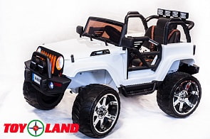 Электромобиль Jeep белый (ToyLand, SH 888Б) Электромобиль Jeep белый (ToyLand, SH 888Б)