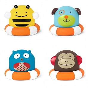 Игровой набор для ванной из серии Zoo (Skip Hop, SH 235351veg)