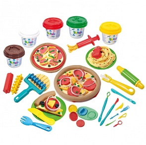 Набор для работы с пластилином - Моя пиццерия (Playgo, Play 8225)