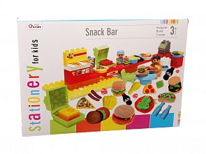 Набор для лепки "Кафе". Лепка + конструктор (Five Stars, STATIONERY, 393-13st)  Набор для лепки "Кафе". Лепка + конструктор (Five Stars, STATIONERY, 393-13st)