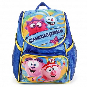 Рюкзак дошкольный из серии Смешарики, средний, размер 27 х 21 х 15 см. (Играем Вместе, EBP18-SMESHsim)