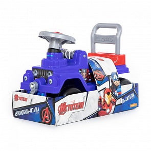 Автомобиль-каталка джип Marvel - Мстители (Полесье, 70661)