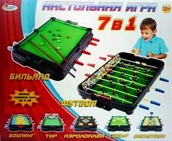 Детская настольная игра «7-в-1» (Играем вместе, B105042-Rsim) - миниатюра