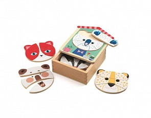 Пазл Портрет 15 элементов (Djeco, 01679)