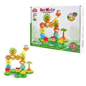 Конструктор Gear Master, 58 деталей (Junfa Toys, TS5303-1)