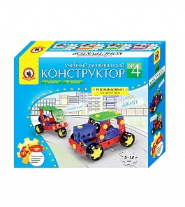 Конструктор учебный развивающий №4 (Русский стиль, 00548)