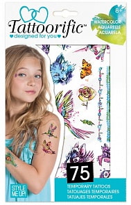 Набор тату Style Me Up - Акварель (Wooky Entertainment, 1163st)