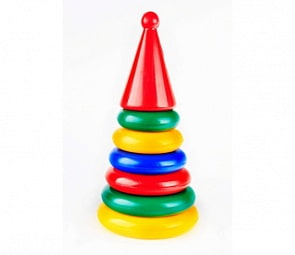 Пирамидка-головоломка - Ключик (Строим вместе счастливое детство, 5177)