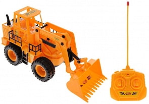 Бульдозер на радиоуправлении, масштаб 1:24 (Abtoys, C-00139)