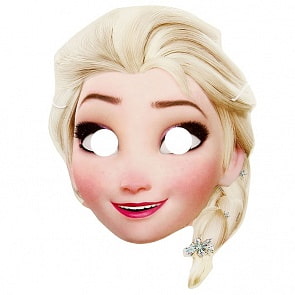 Маска картонная «Эльза» (Disney, 36645)