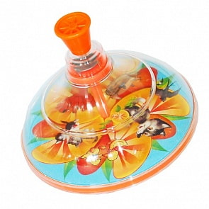 Юла – Апельсин, прозрачная (Чипполино, 0204) (ассортимент)