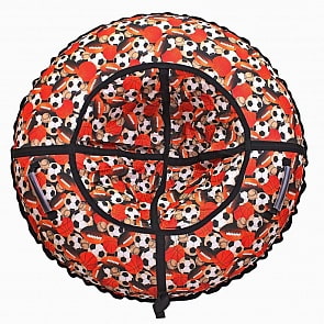 Санки надувные – Тюбинг Футбольные мячи, 105 см (RT, 6890rt)