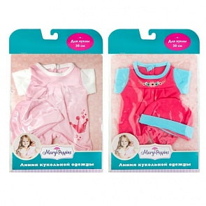 Одежда для куклы 30 см - Комбинезон велюровый с шапочкой (Mary Poppins, 452122)