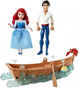 Ариэль и Эрик на лодке (Mattel, Y0942)