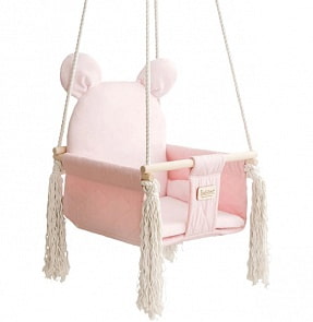 Качели подвесные Sweet Bear, цвет: малиновый (Orion toys, 7641)