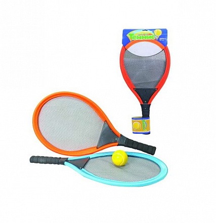 Набор для тенниса с мягкими ракетками и мячиком 
