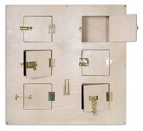 Настенный модуль с 6-ю замочками и задвижками (Paremo, РЕ717-15)