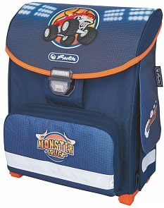 Школьный ранец Herlitz Smart - Monster Truck, без наполнения (Herlitz, 11438413)